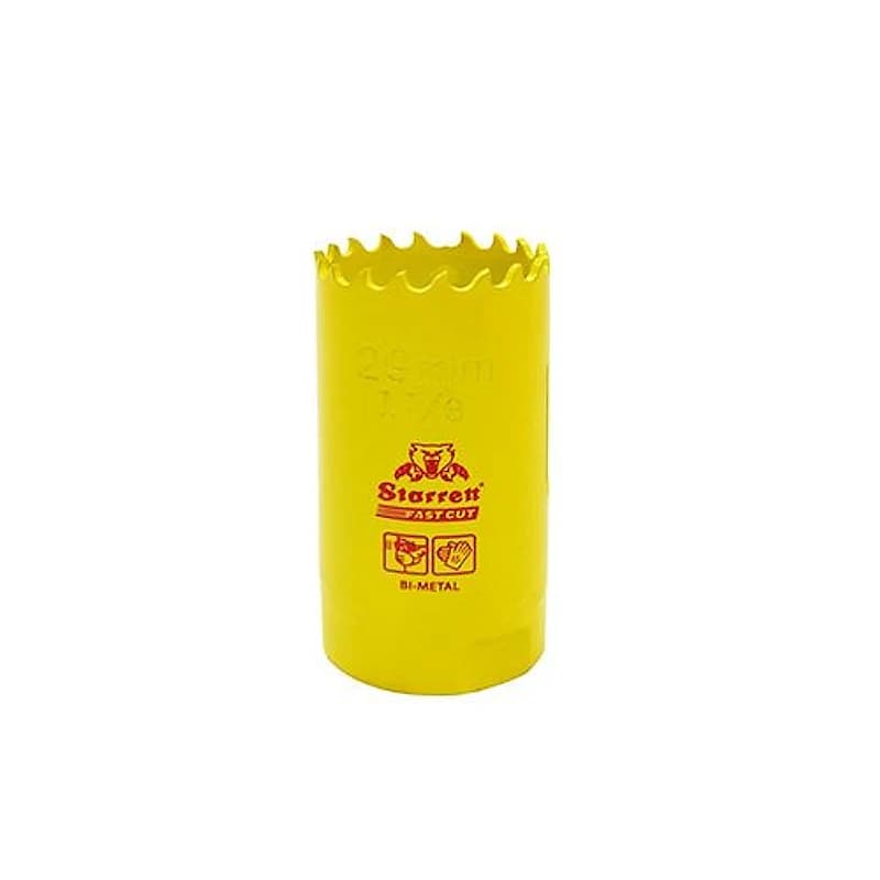 Serra Copo Bimetal Fast Cut 29mm (1.1/8") Starrett FCH0118-G — Campinas