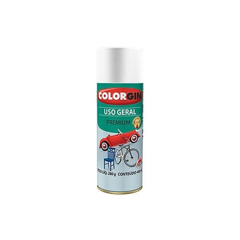 Tinta Spray Uso Geral Branco Fosco 400ml Colorgin — Campinas