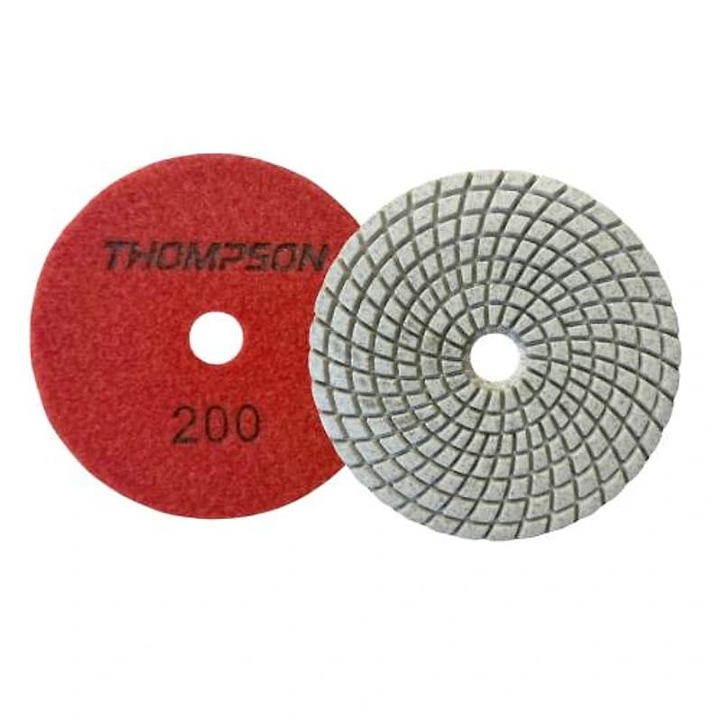 Disco Lixa Diamantado com Velcro 100mm Grão 200 1865 Thompson — Campinas
