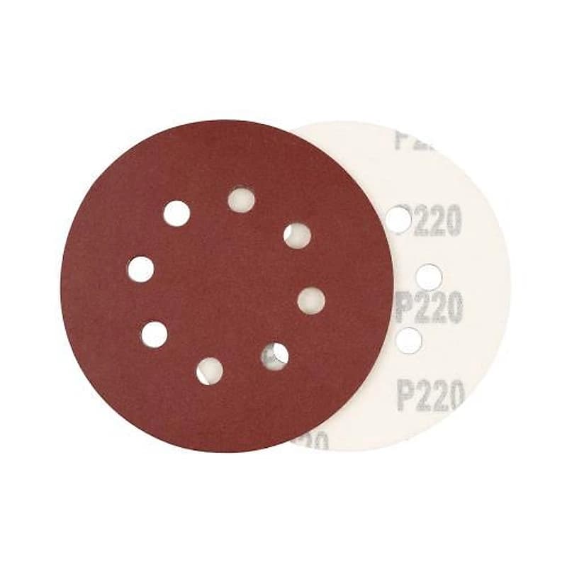 Disco de Lixa com Velcro e Furos 5" (125mm) Grão 220 Eda 0WU — Campinas