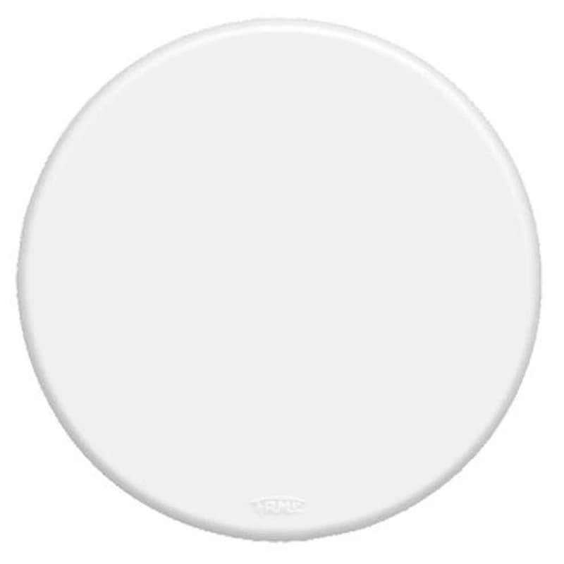 Placa Cega 4x4 com Furo Redondo Branca Série Blanc Fame — Campinas