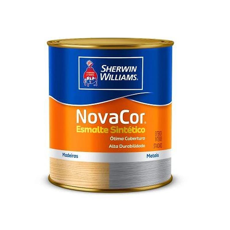 Tinta Esmalte Sintético Fosco 1/4 Grafite Claro 900ml Novacor — Campinas