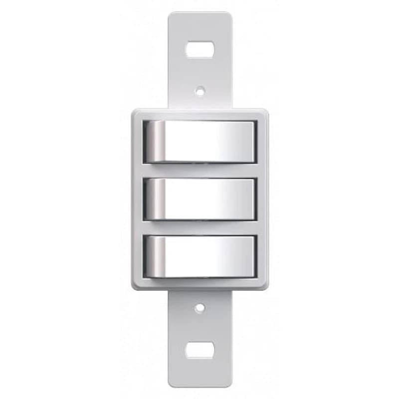 Conjunto 3 Interruptores Simples 4x2 Milenium Branco Mec 20006 — Campinas