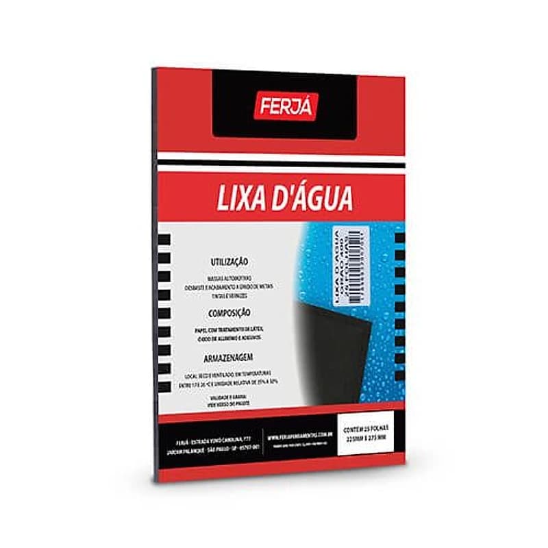 Lixa D'Água Grão 400 Ferja L-422 FL0LN0846 — Campinas