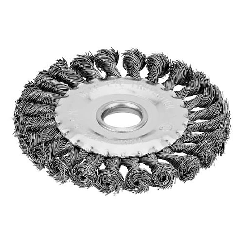 Escova de Aço Carbono Circular Trançada 115mm MTX — Campinas