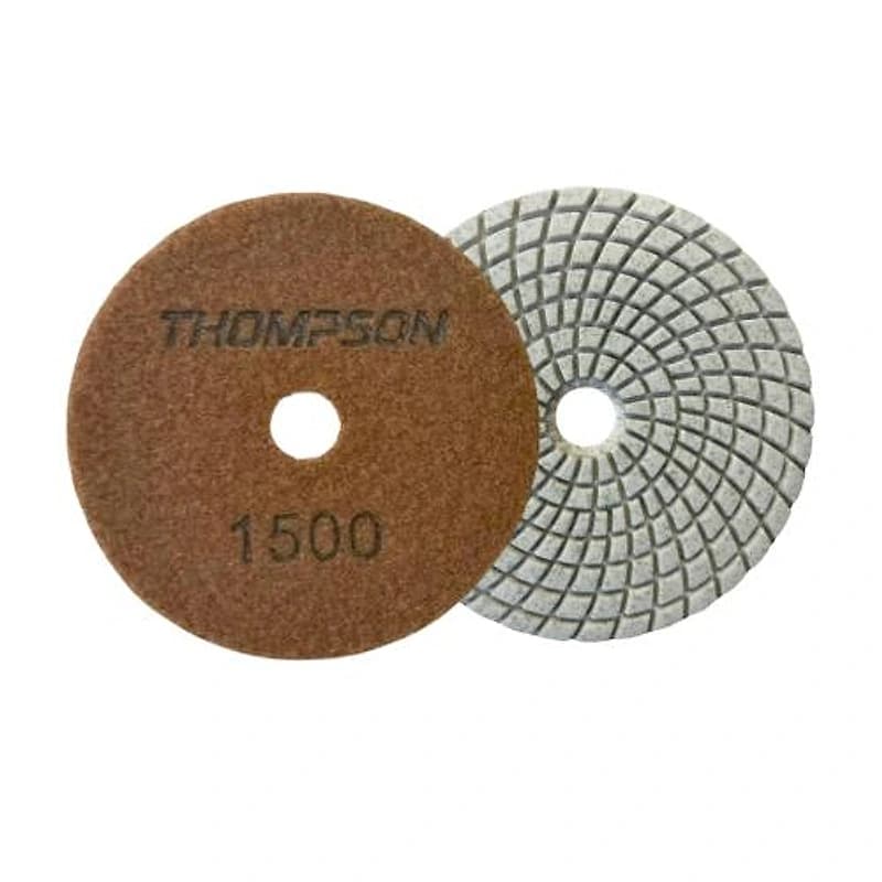 Disco Lixa Diamantado com Velcro 4" (100mm) Grão 1500 Thompson 1867 — Campinas