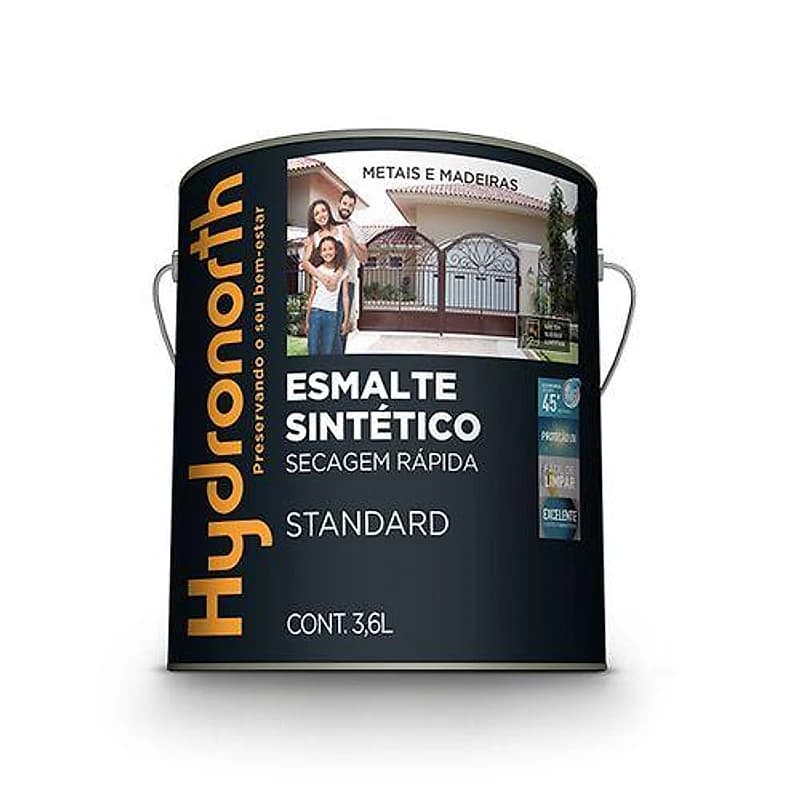Tinta Esmalte Sintético Hydronorth Fosco Branco Neve 3,6L — Campinas