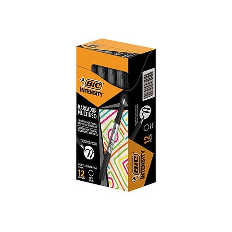 Caneta para Marcação Média Preta Bic Marking (Peça) 522192 — Campinas