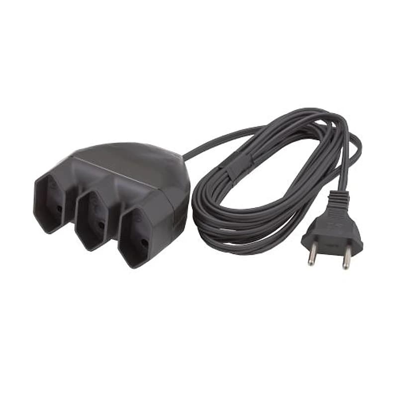 Extensão Axial Paralela 2x0,75mm² 5 Metros Preta Interneed — Campinas