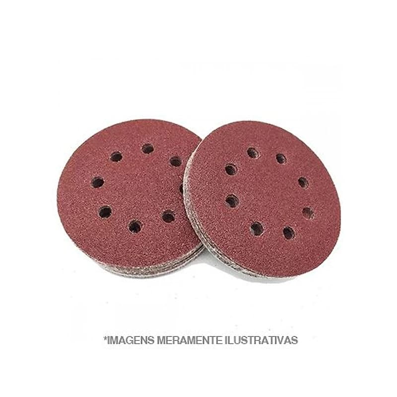 Jogo de Disco de Lixa com Velcro e Furos 5" (125mm) Grão 150 MTX 738079 — Campinas