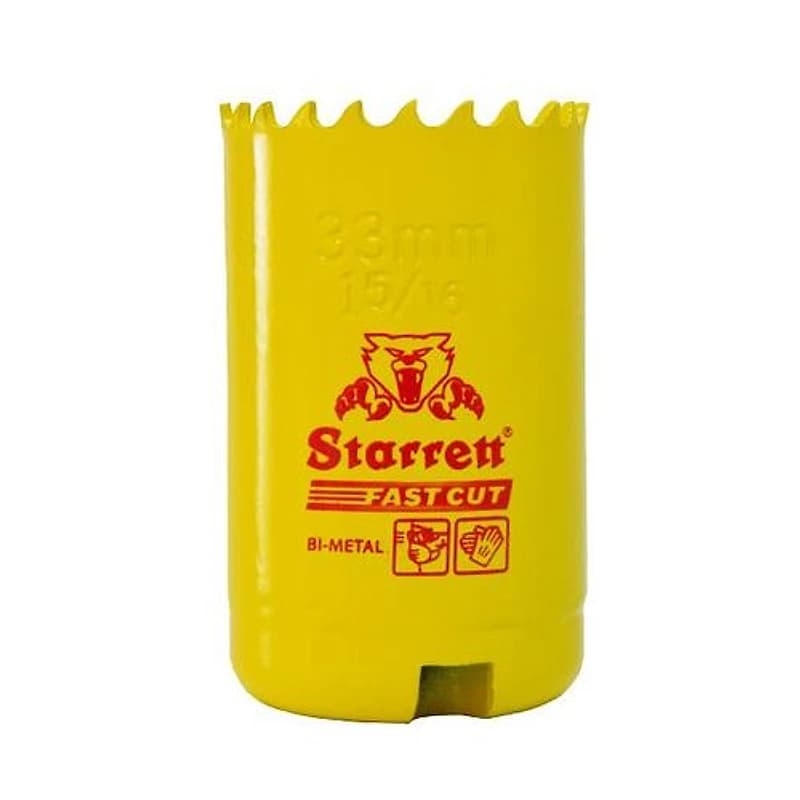 Serra Copo Bimetal Fast Cut 33mm (1.5/16") Starrett FCH0156-G — Campinas
