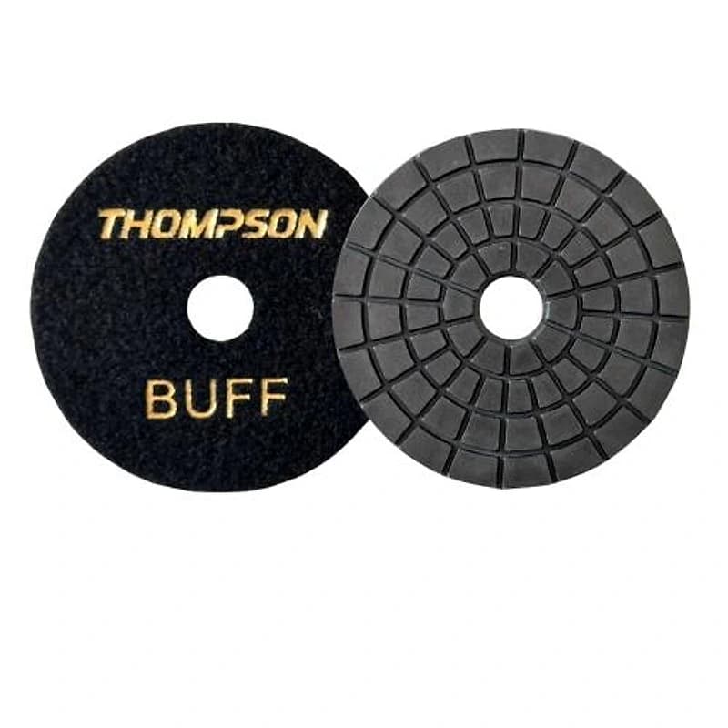 Disco Lixa Diamantado com Velcro Buff 4" (100mm) Thompson 1868 — Campinas