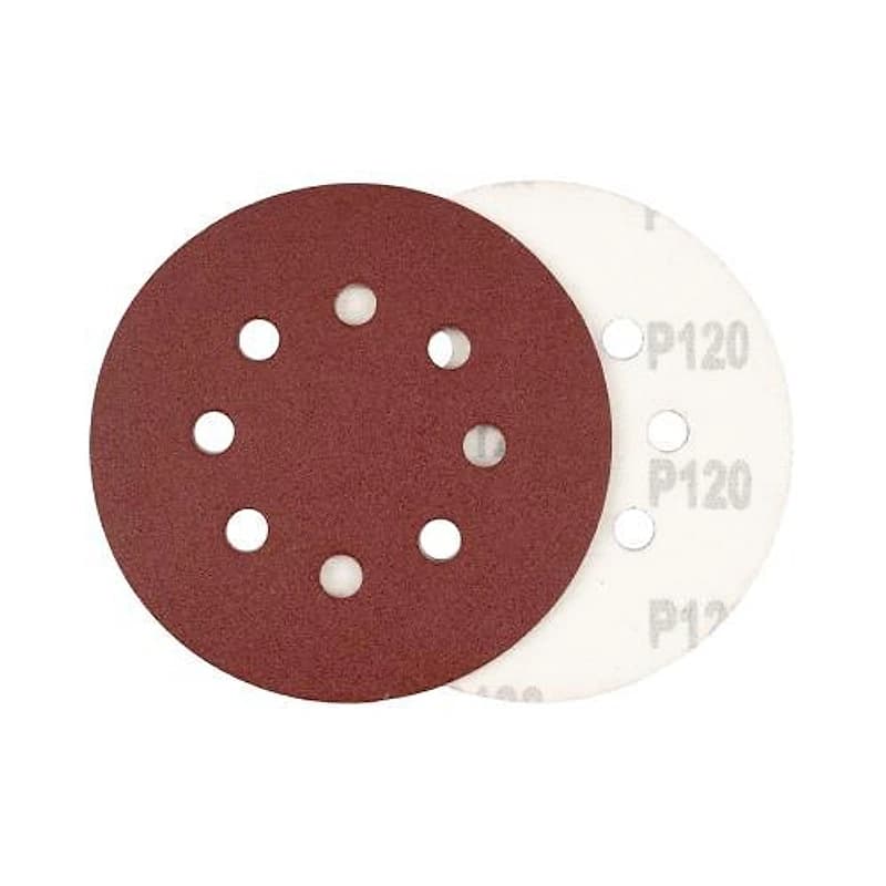 Jogo de Disco de Lixa com Velcro e Furos 5" (125mm) Grão 120 Eda 0WR — Campinas