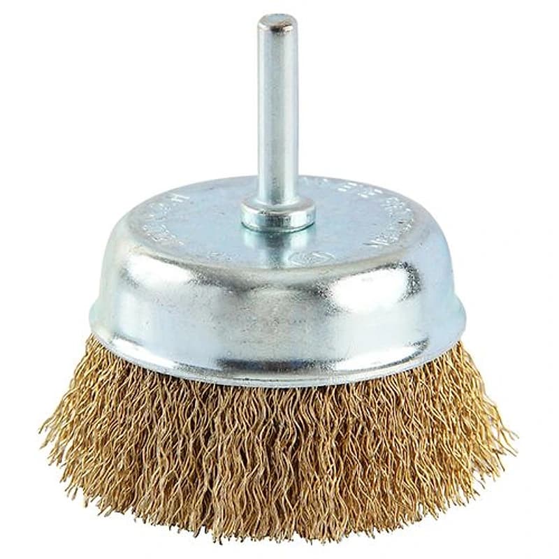 Escova de Aço Latonada Copo com Haste 50mm Brasfort 7255 — Campinas