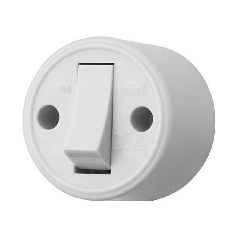 Interruptor Simples de Sobrepor Cinza 10A 250V Fame — Campinas