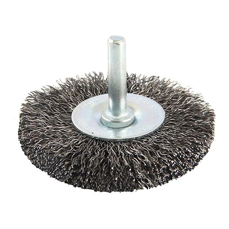 Escova de Aço Carbono Circular com Haste 75mm Brasfort 7249 — Campinas
