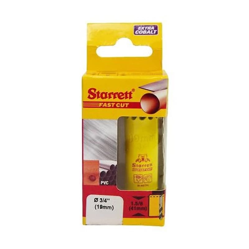 Serra Copo Bimetal Fast Cut 19mm (3/4") Starrett FCH0034-G — Campinas