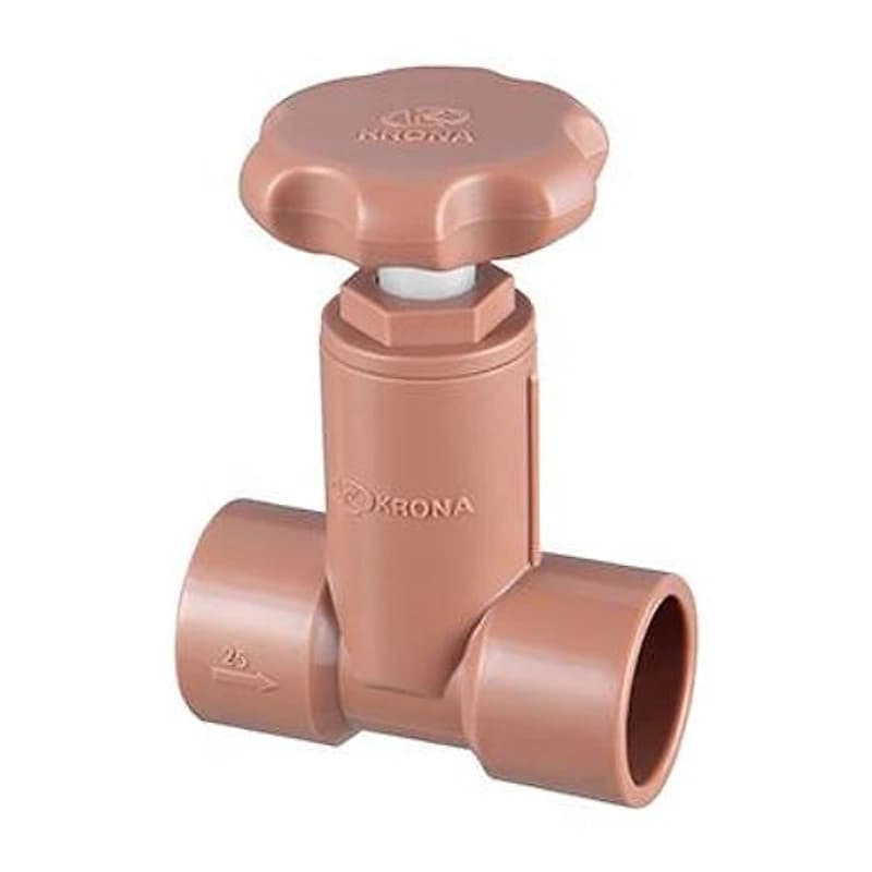 Registro de Pressão Soldável em PVC Krona 3/4" (25mm) — Campinas