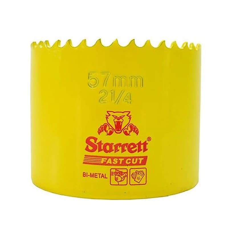 Serra Copo Bimetal Fast Cut 57mm (2.1/4") Starrett FCH0214-G — Campinas