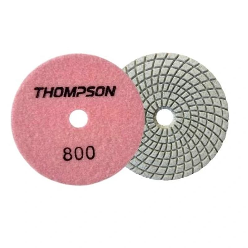 Disco Lixa Diamantado com Velcro 4" (100mm) Grão 800 Thompson 1866 — Campinas