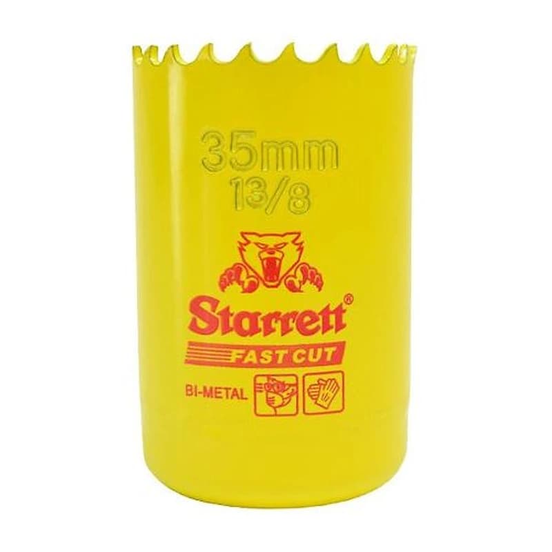 Serra Copo Bimetal Fast Cut 35mm (1.3/8") Starrett FCH0138-G — Campinas