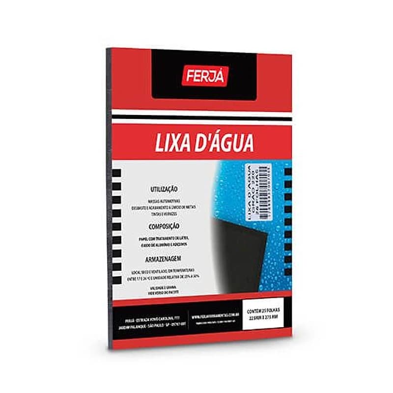 Lixa D'Água Grão 220 Ferja L-422 FL0LN0841 — Campinas