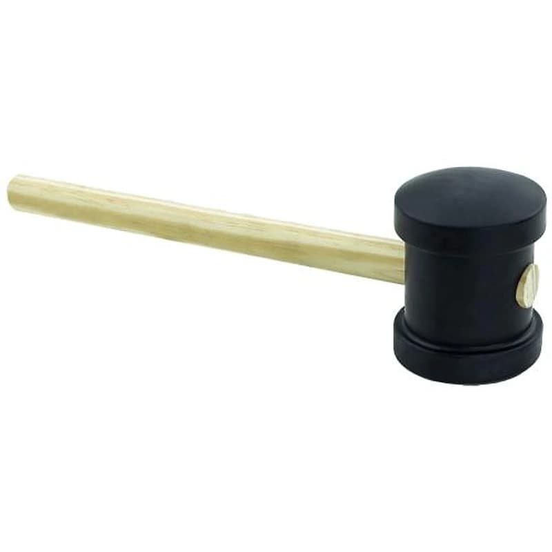 Martelo de Borracha 40mm Preto Thompson — Campinas