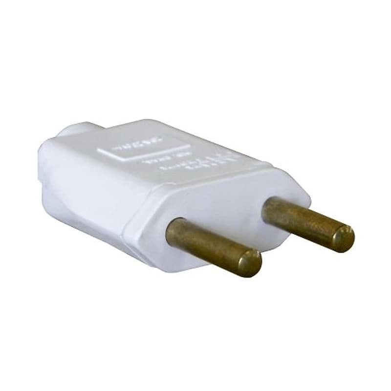 Refil Plug Retangular Macho 2P 10A Colorido 10 Peças Mec 39038 — Campinas
