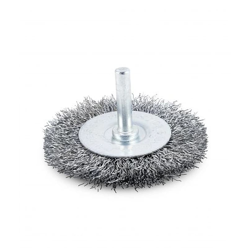Escova de Aço Carbono Circular com Haste 50mm Ferja 0609 — Campinas
