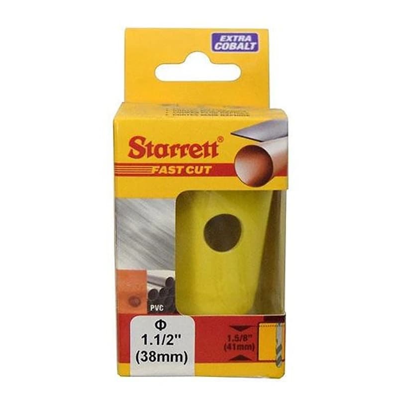 Serra Copo Bimetal Fast Cut 38mm (1.1/2") Starrett FCH0112-G — Campinas