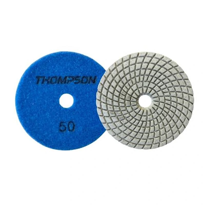 Disco Lixa Diamantado com Velcro 4" (100mm) Grão 50 Thompson 1878 — Campinas