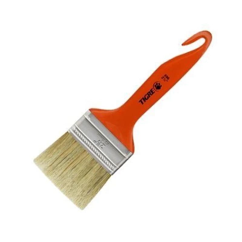 Trincha Média Cerda Branca 2.1/2" Tigre — Campinas